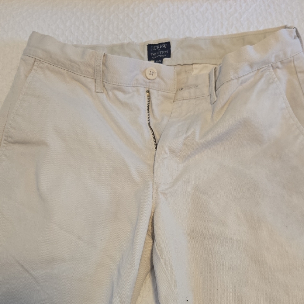 J. Crew Cream Chinos Classic Style